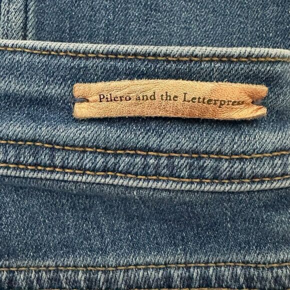 Anthropologie Pilcro and the Letterpress High Rise Skinny Jeans Size 27 US 4 - Picture 7 of 9